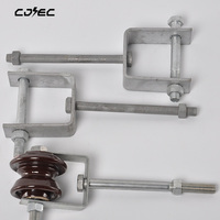 Isolateur galvanisé de support de bobine de support de D-fer d'approvisionnement d'usine pour l'équipement de distribution d'énergie