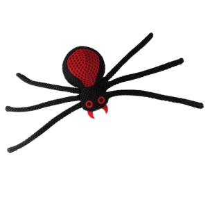 Dayanıklı çevre dostu örümcek şekilli çiğnemek köpekler için peluş oyuncak Polyester plastik malzeme komik yenilik Pet oyuncak doğrudan fabrika fiyat - Product Image 3