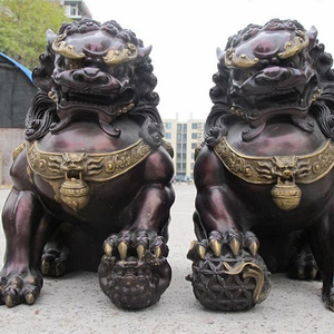 Nouvelles sculptures de lions en <span class=keywords><strong>bronze</strong></span> <span class=keywords><strong>au</strong></span> design moderne à <span class=keywords><strong>prix</strong></span> avantageux - Product Image 5