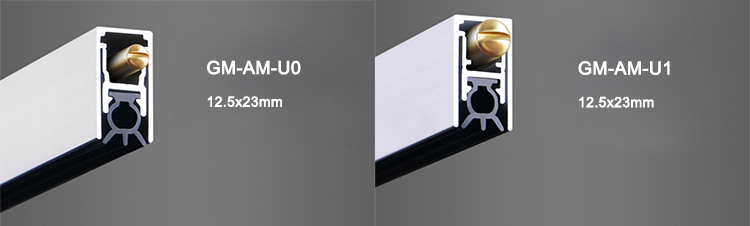 Regular Concealed Automatic Door Bottom with Silicone Bulb Seal