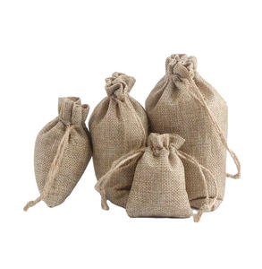 Sacchetto di <span class=keywords><strong>sacco</strong></span> di canna di fucile personalizzato di alta qualità riciclabile per gioielli regalo fave di cacao sacchetti di iuta di iuta di iuta con coulisse - Product Image 6