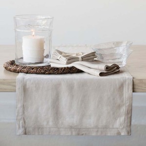 100% tinh khiết lanh lanh bảng <span class=keywords><strong>Runner</strong></span> và placemat thiết dệt với thêu đẹp - Product Image 6