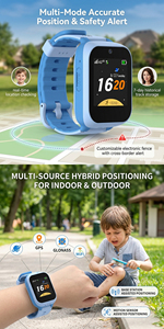 Reloj Inteligente con GPS 4G IP68 y <span class=keywords><strong>SIM</strong></span> para Niños, Botón SOS, Alarma, Llamada Bidireccional, Resistente al Agua, Reloj de Posicionamiento para Niños - Product Image 5