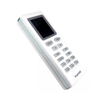 Télécommande de remplacement à code fixe HUAYU K-GR1355 pour climatiseur universel GREE, 2 piles AAA, certifiée CE/FCC, ABS