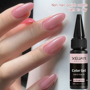 Esmalte <span class=keywords><strong>de</strong></span> <span class=keywords><strong>Uñas</strong></span> en Gel <span class=keywords><strong>de</strong></span> 30 ml, Suave y Versátil, Transparente, Mate, Estilo Nude, <span class=keywords><strong>Colores</strong></span> Populares <span class=keywords><strong>para</strong></span> Salones <span class=keywords><strong>de</strong></span> <span class=keywords><strong>Uñas</strong></span> - Product Image 3