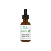 Nouveauté : Gouttes liquides de vitamine D3 avec vitamine D et cholestérol, soutien immunitaire, renforcement musculaire, complément alimentaire