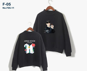 Total Link : Kpop BP/V/Stray Kids Sweat à capuche ample à col rond, style fin printemps-automne, pour collection de fans - Product Image 4