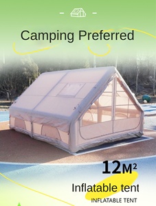 Cabina Portatile da Esterno Personalizzabile di Lusso per <span class=keywords><strong>5</strong></span>+ Persone, 12 Metri Quadrati, in Tessuto Oxford a Doppio Strato, con Due Camere da Letto e Soggiorno - Product Image 5