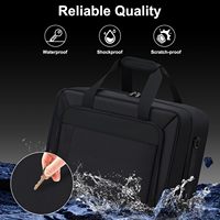 Tas Ransel Konsol PS5 Tahan Air Bahan Oxford Perlindungan Penuh untuk Perjalanan, Muat Laptop 16 Inci & Dua Kontroler