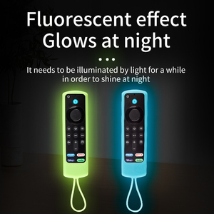 Fundas protectoras de silicona de colores personalizables al por mayor para mandos a distancia impermeables <span class=keywords><strong>Amazon</strong></span> Fire TV Stick 4K - Product Image 6