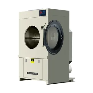 Mesin Pengering cucian dioperasikan koin 12kg 15kg 20kg 25kg pengering rumbai tunggal pemanas listrik gas
