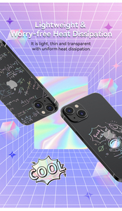 低価格新しいアンビライト効果フルカバレッジ電話バックカバー携帯バックカバー - Product Image 2