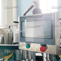 Etiquetadora Automática de Doble Cara con Motor Neumático y Control PLC para Botellas Planas, Etiquetadora de Alta Velocidad para Cosméticos