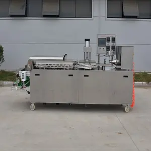 Automatic Lebanese Pita Flat Bread Tortilla Roti Chapati Machine Arabic Fully Automatic Chapati Making Machine Bread Cutter