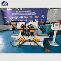 Dobladora de tubos de doble punta automática directa de fábrica para componentes PLC de aluminio de aleación de acero inoxidable cuadrados y redondos
