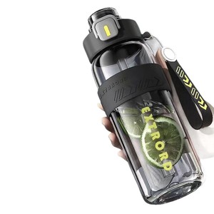 ExtroRD Sports Water Bottle 800Ml Food Grade Pc Dual Drink With Strap For Outdoor Fitness Students - Product Image 3