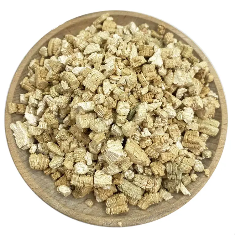 Harga grosir pemasok pabrik vermikulit emas perak diperluas vermikulit
