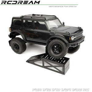 RCDream 1/18 1/24 Modèle de voiture, décorations de scène d'escalade, support de réparation de pont latéral simple pour essieu croisé, obstacle routier, unisexe, à partir de 14 ans - Product Image 3