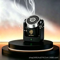 Brûleur d'encens électronique BK-77 OUD, diffuseur d'aromathérapie transfrontalier à chargement USB, machine à parfum du Moyen-Orient 0,5L