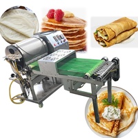 Haute capacité 	 Machine automatique à faire des feuilles de lumpia et des rouleaux de printemps 	 Machine à crêpes et à samosas 	 Machine à crêpes