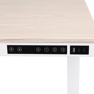 Hiện đại Ergonomic rắn gỗ văn phòng bàn có thể gập lại Modular máy tính bàn với tính năng mở rộng được thiết kế cho sự thoải mái tiện lợi - Product Image 3