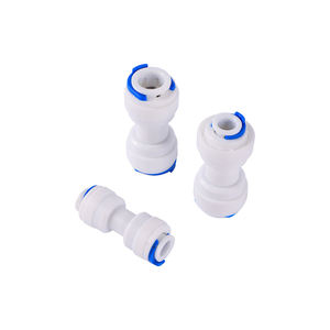 Connettore Rapido a Innesto per Tubi da <span class=keywords><strong>Acquario</strong></span> 1/4 3/8 Pollici, Giunto a Blocco Rapido per Osmosi Inversa, Raccordo per Tubo dell'Aria, Adattatore a T con Valvola - Product Image 5