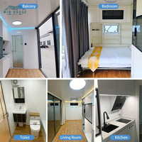 Fournisseurs Container apple Cabin Home Maison capsule préfabriquée Maisons modernes préfabriquées de luxe Maisons préfabriquées