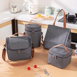 Correa ajustable OEM Logo 600D Tela <span class=keywords><strong>de</strong></span> poliéster Plegable <span class=keywords><strong>Igloo</strong></span> Lunch Cooler Bag Térmico al por mayor - Product Image 3