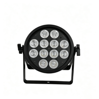 Lampe PAR à piles 12x18W, étanche IP65, DMX512, RGBW, adaptée aux mariages, bars, DJ, éclairage de scène LED disco