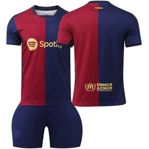 Maillots <span class=keywords><strong>de</strong></span> football personnalisés en gros, OEM ODM, uniformes d'équipe personnalisés, logo, nom, numéro, sublimation, respirant, 100% polyester - Product Image 4