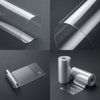 Film de plastification thermique brillant BOPP 17m haute transparence EVA pré-enduit pour couvertures de livres, magazines, brochures, plastifieuse haute vitesse 300m