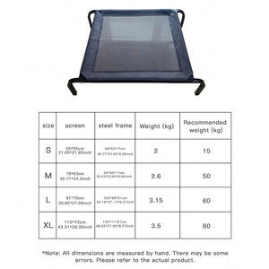 Ademende Wasbare Verhoogde Hondenbed Groothandel Hondenbedden Voor Grote Honden Mesh Bedden Voor Huisdieren Accessoires - Product Image 6