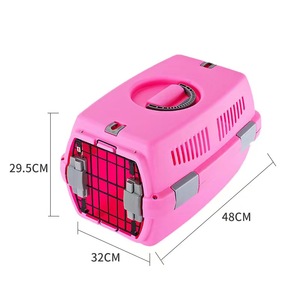 Cage de Transport pour animaux de compagnie approuvée par expédition aérienne, boîte de voyage pour chat, boîte de Transport pour chien, caisses en plastique, chenil, étui de Transport Durable - Product Image 6