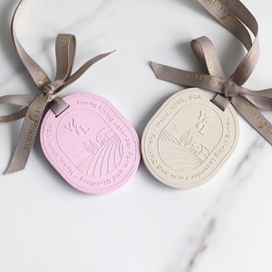 Bán Buôn Máy Khuếch Tán Tinh Dầu Hương Thơm Bằng Gốm Hình Bầu Dục Màu Xám Hình Chữ Nhật Theo Yêu Cầu Bằng Sứ Thơm Treo Thạch Cao - Product Image 6