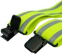 Bretelles de sécurité réfléchissantes MELOTOUGH | Bretelles de travail avec bande réfléchissante haute visibilité pour maintenir la ceinture porte-outils