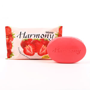Muestra Gratuita de Jabón Harmony para Baño, Jabón Aclarador de Piel, Jabón de Frutas Harmony, Jabón <span class=keywords><strong>Blanqueador</strong></span> de Fábrica, Jabón con Aroma a Lirio, Logotipo Personalizado - Product Image 4