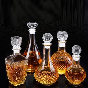 Venta al por mayor de licores, botellas de vidrio para whisky, 500ml, 800ml, botella de copa de vino de fruta, botellas de montaña para whisky, vodka, Ginebra - Product Image 4