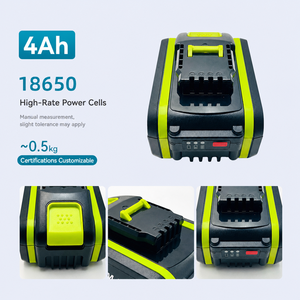 Compatibile con <span class=keywords><strong>Worx</strong></span> WA3551 20V <span class=keywords><strong>Utensili</strong></span> Elettrici 4000mAh 5000mAh 6000mAh Trapano Elettrico Caricabatterie al Litio Pacco Batteria al Litio - Product Image 3