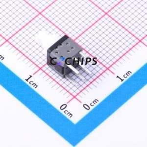 YTSPS-22E58L <b>Push</b> <b>Button</b> <b>Switch</b> Through hole <b>Switch</b> Double Pole Double Throw Self-Locking Square Plunger Through Hole - Product Image 2