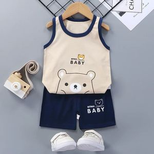 ชุดเสื้อผ้าเด็กสองชิ้นสำหรับฤดูร้อน ขายส่ง ราคาดีที่สุด เป็นที่นิยม - Product Image 3
