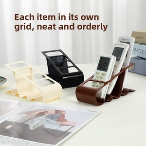 <span class=keywords><strong>Climatiseur</strong></span> transfrontalier à quatre trous <span class=keywords><strong>support</strong></span> de télécommande TV stockage <span class=keywords><strong>support</strong></span> de stockage en plastique de bureau créatif multifonctionnel - Product Image 2