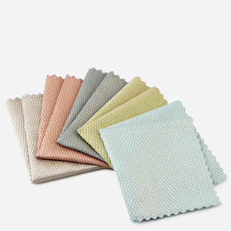 Chiffon de nettoyage pour écailles de poisson en microfibre 30x30