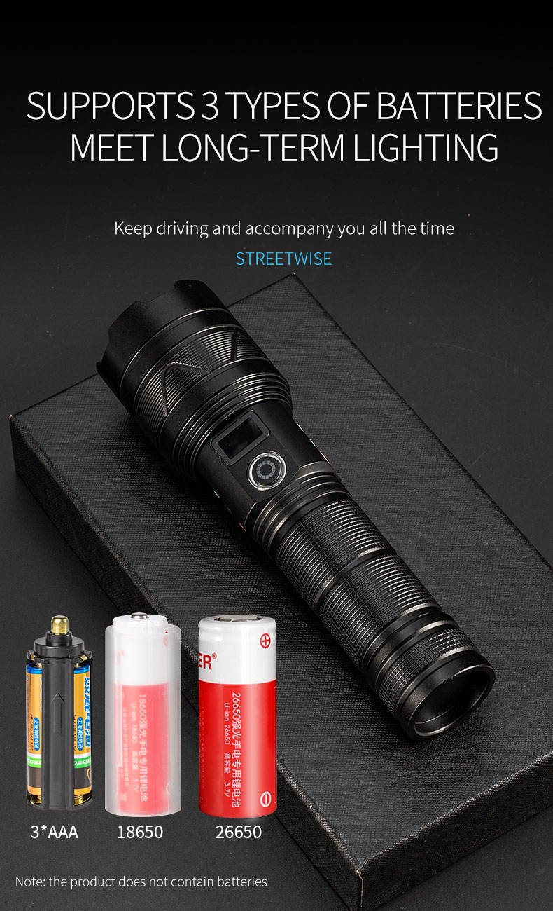 Linterna (con batería)