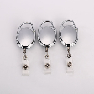 Nhiệm Vụ Nặng Nề Kéo Dài 700Mm Vòng Kẽm Hợp Kim Ngăn Chặn Mất Tài LIỆU ID Reel Chủ Có Thể Thu Vào Huy Hiệu - Product Image 6