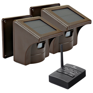 Kablosuz şarj <span class=keywords><strong>Alarm</strong></span> sistemi toptan 800M 1 alıcı ve 2 sensör algılama mesafesi - Product Image 1