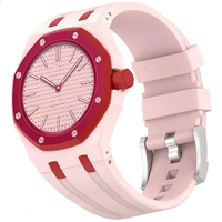 Convient aux montres de poche co-marquées Royal Pop avec boîtier et bracelet en caoutchouc A-P Royal Oakk et bracelet en silicone intégré.