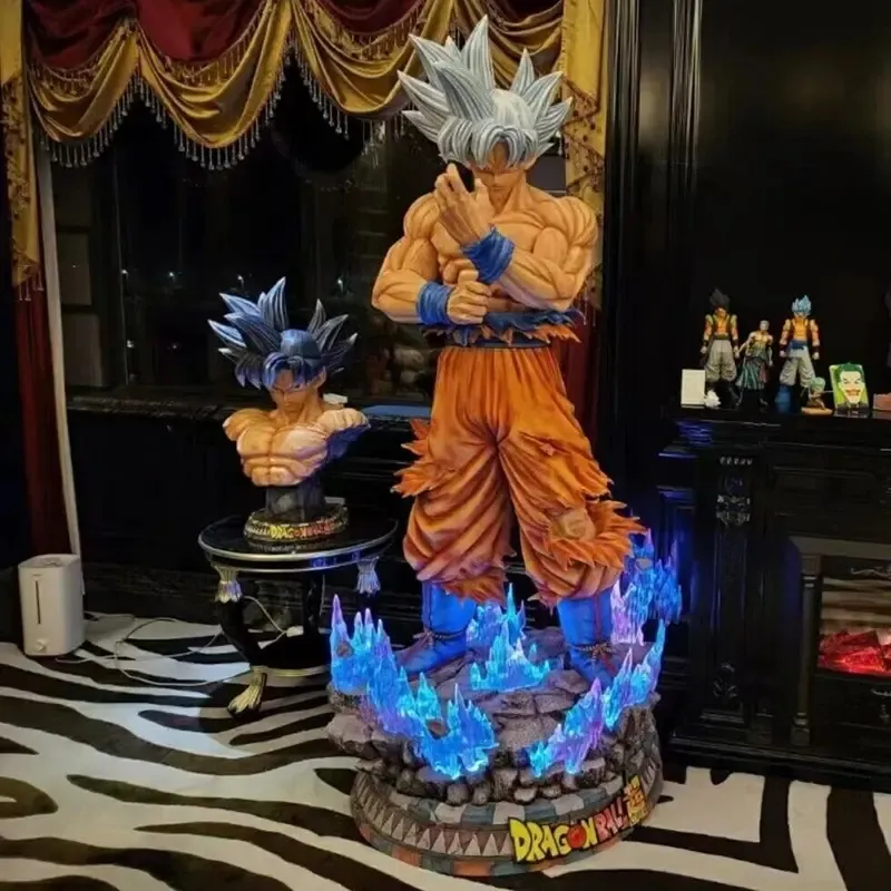 Decoración gran oferta Dragon Ball Z tamaño real personalizado 1:1 resina de fibra de vidrio Dragon Ball Vegeta estatua para la venta