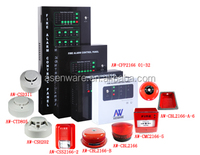 Panneau de commande d'alarme incendie conventionnel filaire ASENWARE 4 zones 2