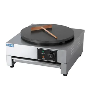 Hot Sales Single Head 40CM Diameter Commercial Crepe And Pancake Makers Electric Automatic Crepe Maker Machine