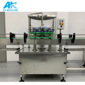 Drinking Water Rinsing Filling Capping Machine / Bottle Filling Line Machinery With Energy Saving Filler Bottles Machine